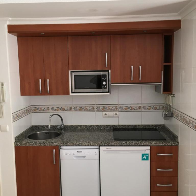 Apartamento en Calpe, playa de La Fossa, primera línea, AA - Apartamento de 1 dormitorio - 22