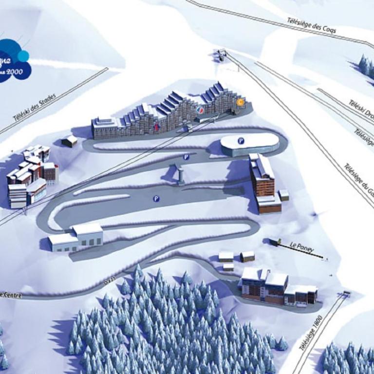 Plagne AIME 2000 Ski Apartments - Appartement avec Vue sur la Montagne - 25