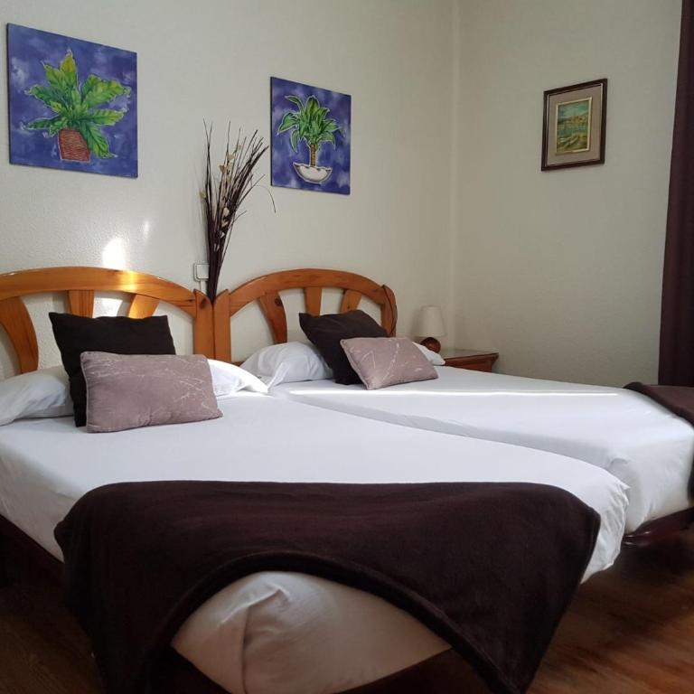 Pensión Leyre - Habitación Doble con baño compartido - 1 o 2 camas - 1