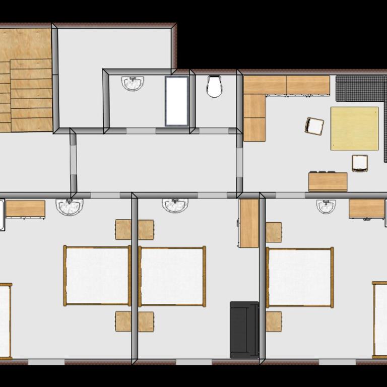 Apart Peter - Apartment mit 3 Schlafzimmern und Balkon - 28