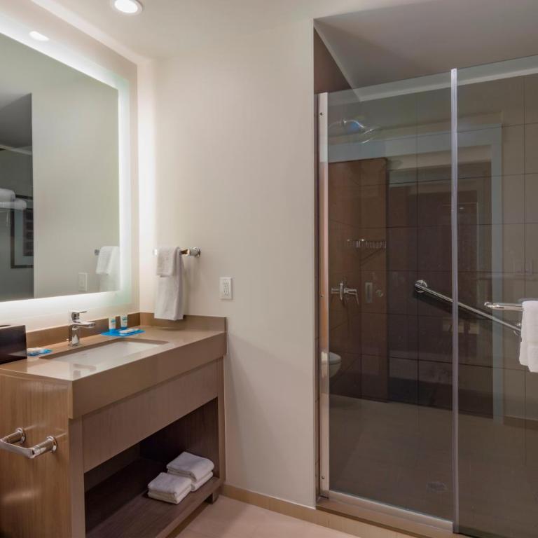 Hyatt House Mexico City Santa Fe - Estudio con cama extragrande, sofá cama y cocina - 3