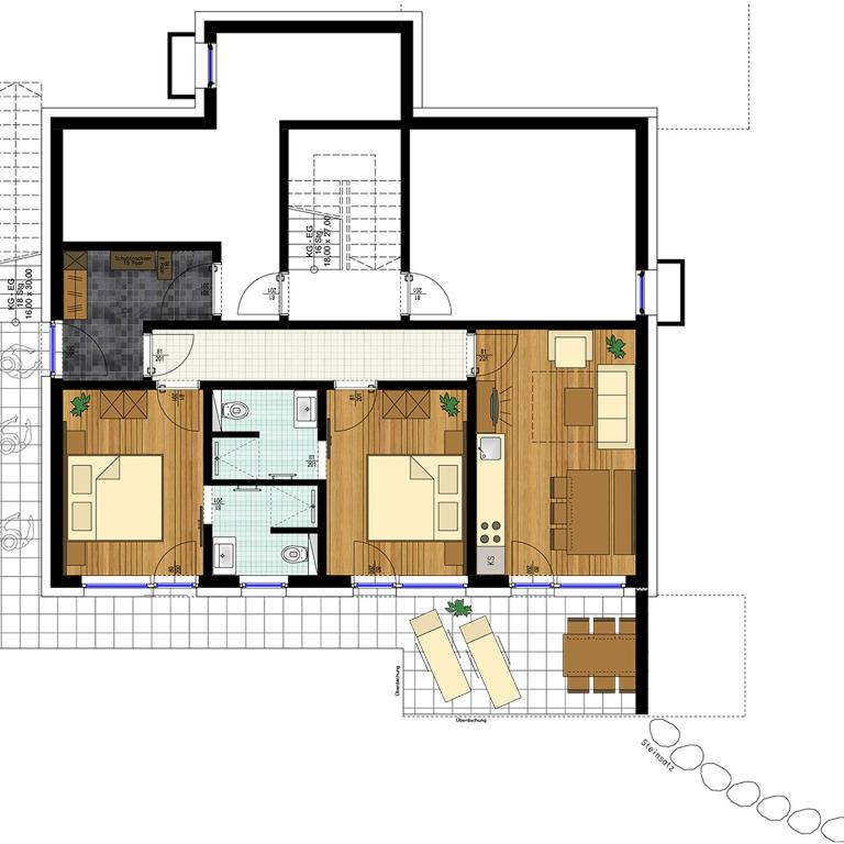 Appart Stefanie - Apartment mit Terrasse - 26
