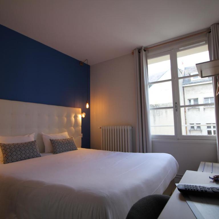 Hôtel La Fontaine Caen Centre - Chambre Double Standard - 9