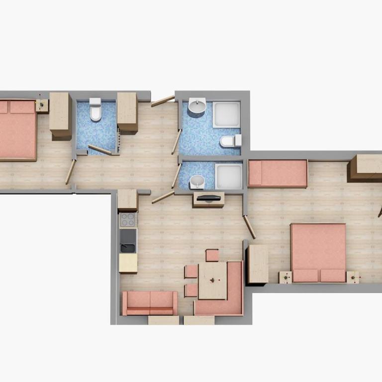 Urlaubsland Sonnfeld - Apartment mit 2 Schlafzimmern - 3