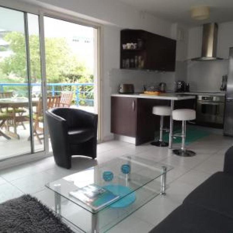 Modern one bedroomed apartment just off the Cannes Seafront with a terrace and pool access 1753 - Appartement 1 Chambre - 1