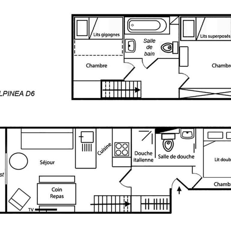 Résidence Alpinea - Duplex Apartment - 12