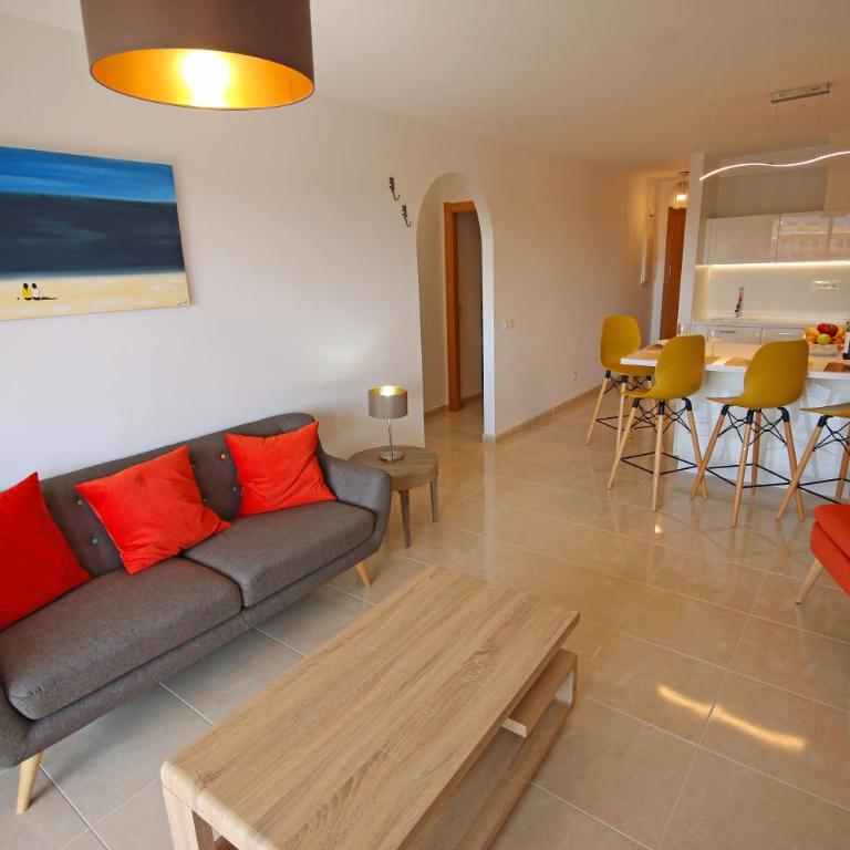 LA PERLA by RENTMEDANO superb luxury duplex, private roof terrace, ocean view, pool, WiFi and parking - Apartamento con vistas al mar - 4