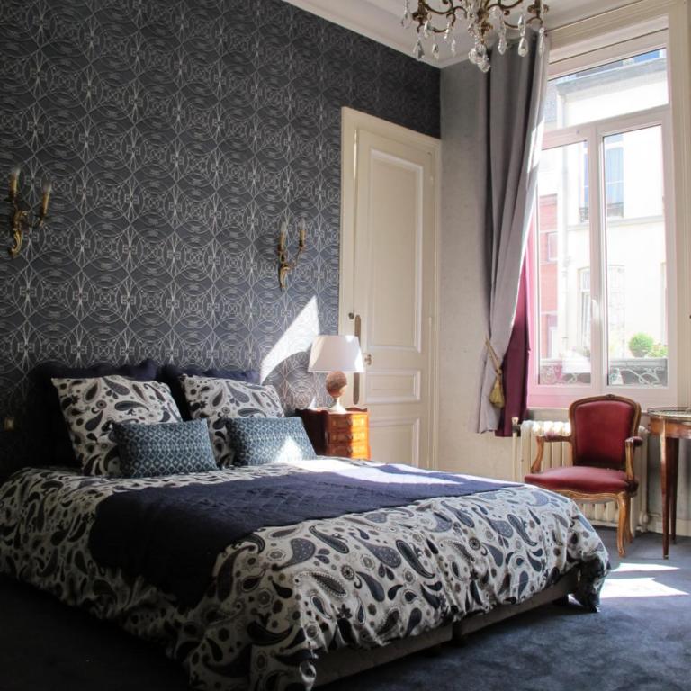 La Bourgogne en Ville - Chambre Double avec Salle de Bains Privative Extérieure - 5
