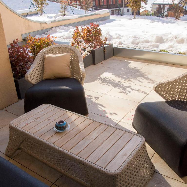 Appartements dans la Résidence Panorama - Apartment mit Terrasse und Bergblick - 14