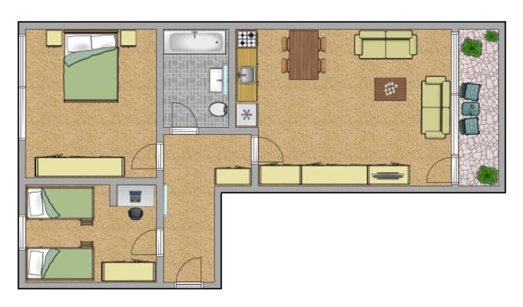 Lindenschlösschen & Schlossgarten - Apartment mit 2 Schlafzimmern - 6
