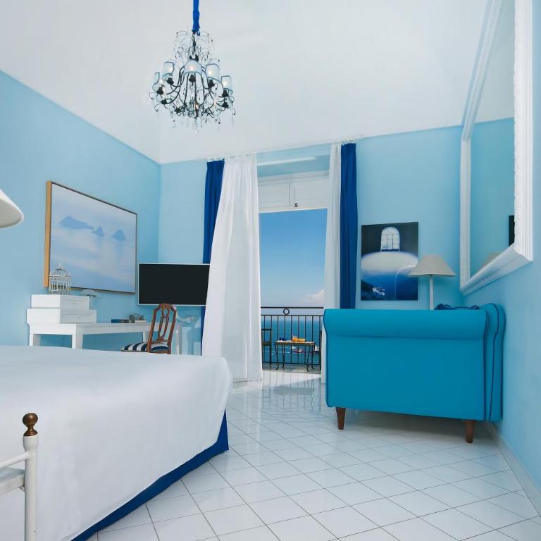 Bellevue Syrene - Camera Matrimoniale Deluxe con Vista Mare e Balcone - 3