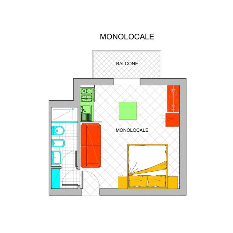 Residence il Capodoglio - Monolocale Standard - 4