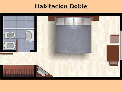 Hotel Solyma - Habitación Doble Estándar - 1 o 2 camas - 1