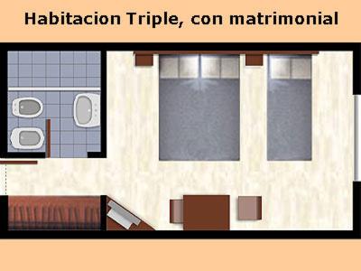 Hotel Solyma - Habitación Triple - 1