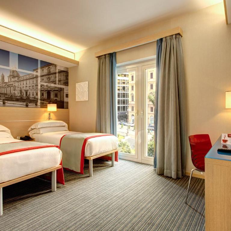 iQ Hotel Roma - Camera Doppia con Letti Singoli - 2