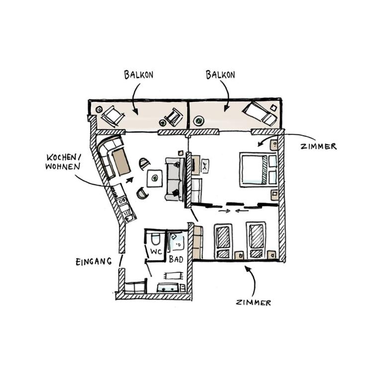 Kaiserlodge - Apartamento de 1 dormitorio con vistas a las montañas - 9