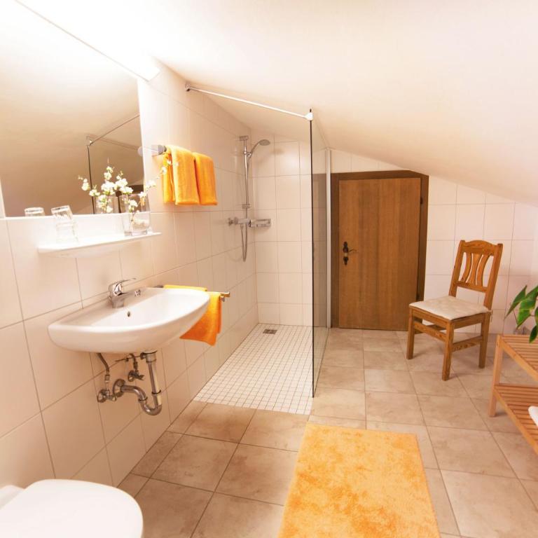 B&B Landhaus Vierthaler - Familienzimmer im Dachgeschoss (2 Erwachsene + 2 Kinder) - 9