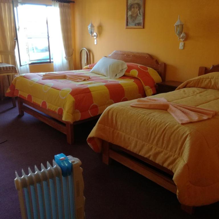 Hotel Utama - Habitación Doble Estándar - 2 camas - 4