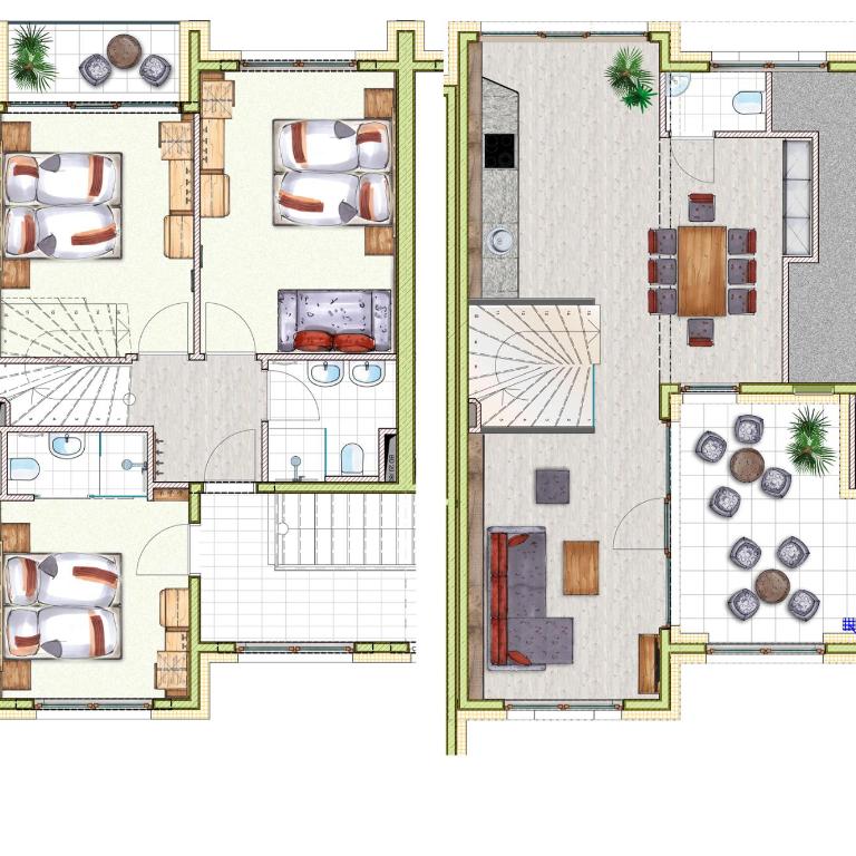 Bergparadies - inklusive Eintritt in die Alpentherme - Penthouse Plus mit 3 Schlafzimmern und Zugang zum Spa - 9