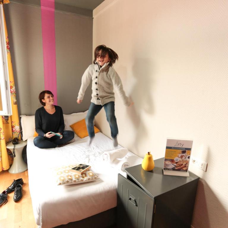 Arty Paris Porte de Versailles by River - Chambre Simple avec Salle de Bains Privative - 2