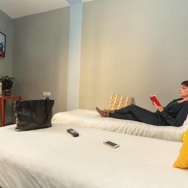 Arty Paris Porte de Versailles by River - Chambre Lits Jumeaux avec Salle de Bains Privative - 4