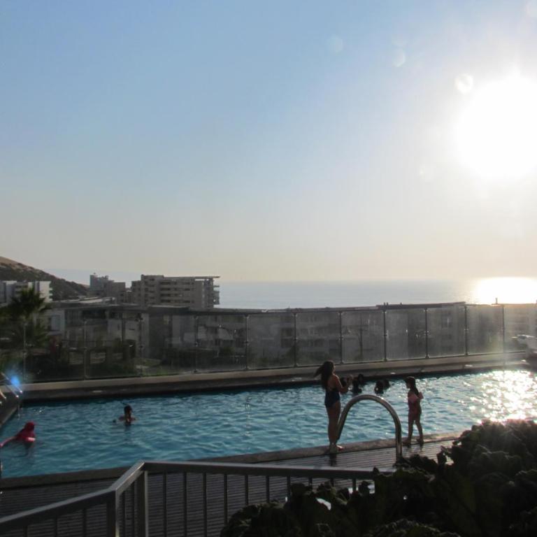 Departamento con Espectacular Vista Panoramica al Mar Mejor Sector Costa de Montemar Concon - Studio Apartment with Sea View - 28