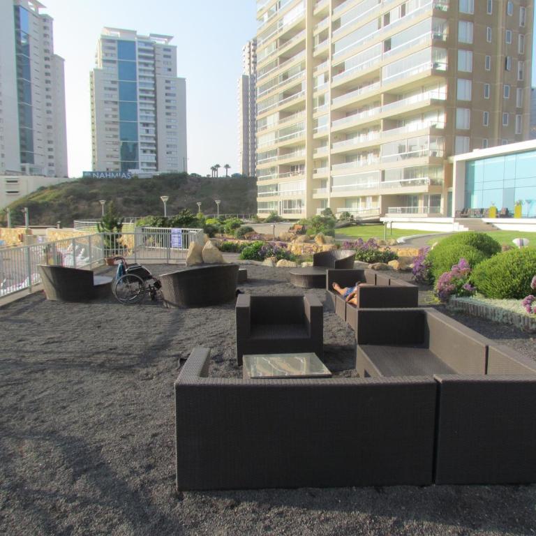 Departamento con Espectacular Vista Panoramica al Mar Mejor Sector Costa de Montemar Concon - Studio Apartment with Sea View - 26