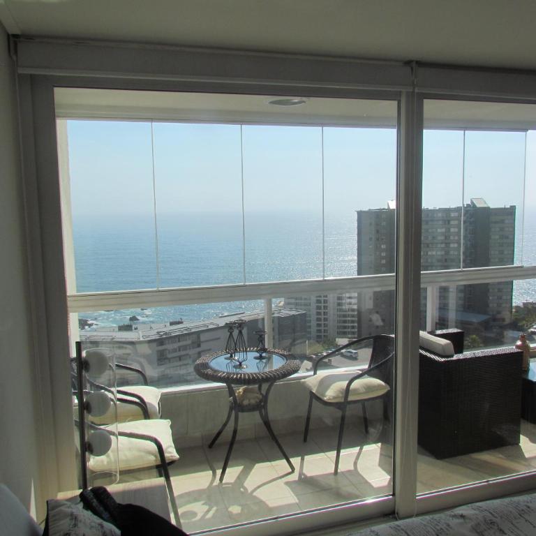 Departamento con Espectacular Vista Panoramica al Mar Mejor Sector Costa de Montemar Concon - Studio Apartment with Sea View - 15