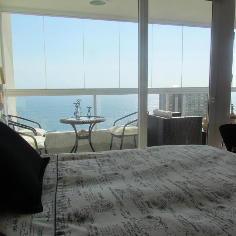 Departamento con Espectacular Vista Panoramica al Mar Mejor Sector Costa de Montemar Concon - Studio Apartment with Sea View - 14
