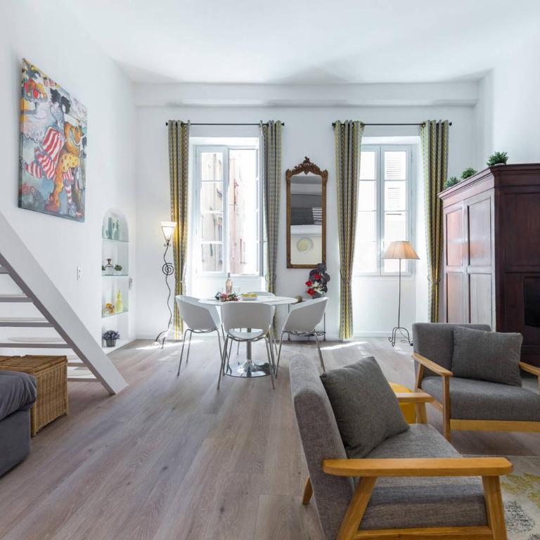 BARILLERIE - Loft Moderne, Face Mer, Vieux-Nice. - Appartement - Vue sur Mer - 14