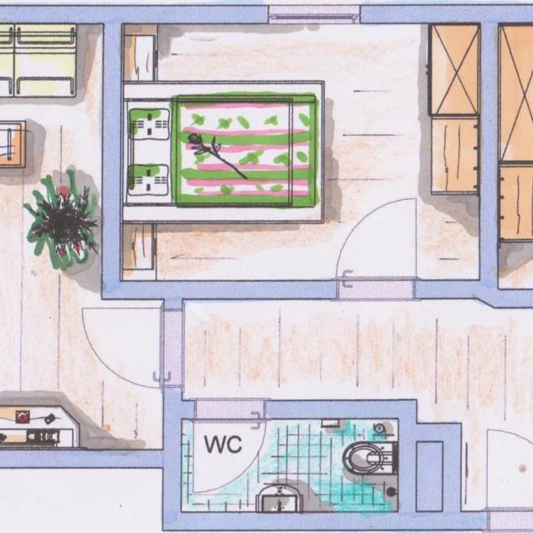 Pension Bacherhof - Apartment mit 2 Schlafzimmern - 1