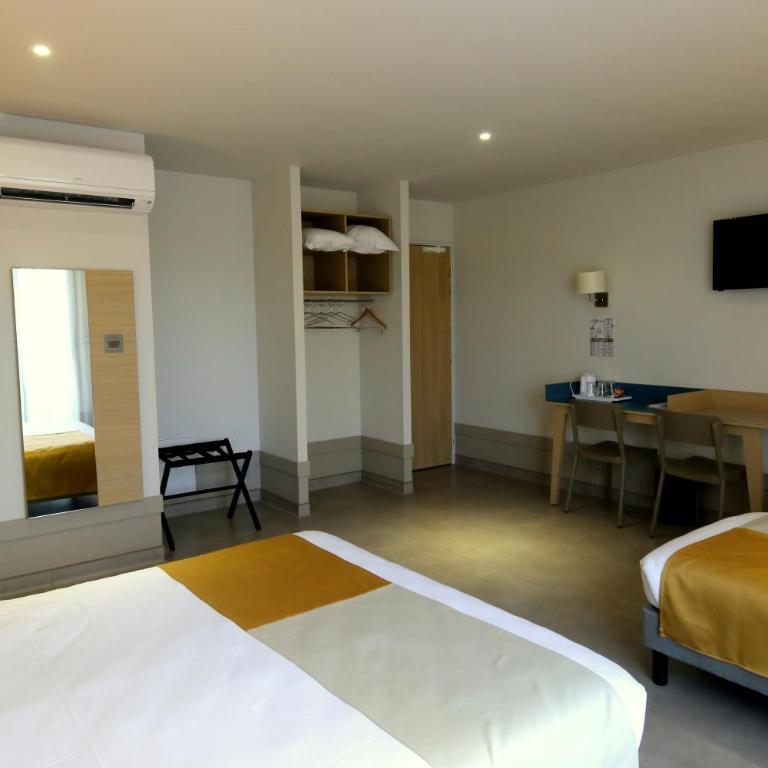 Vent d'Eden Park Hôtel - Chambre Triple avec Terrasse - 6