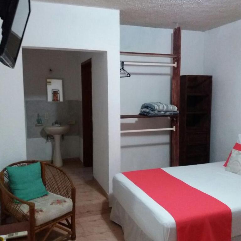 Room in Cancun Stadium - Habitación Doble - 2 camas - 1