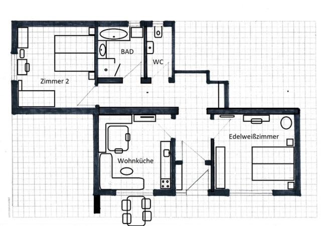Appartement Schilcher - Apartment mit 2 Schlafzimmern und Terrasse - 21