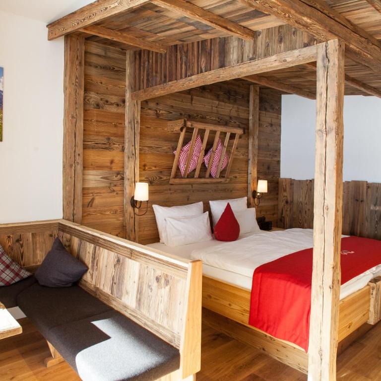 Gröbl-Alm - Doppelzimmer mit Terrasse - 1