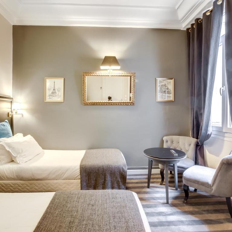 Hotel Opera Maintenon - Chambre Lits Jumeaux - 6