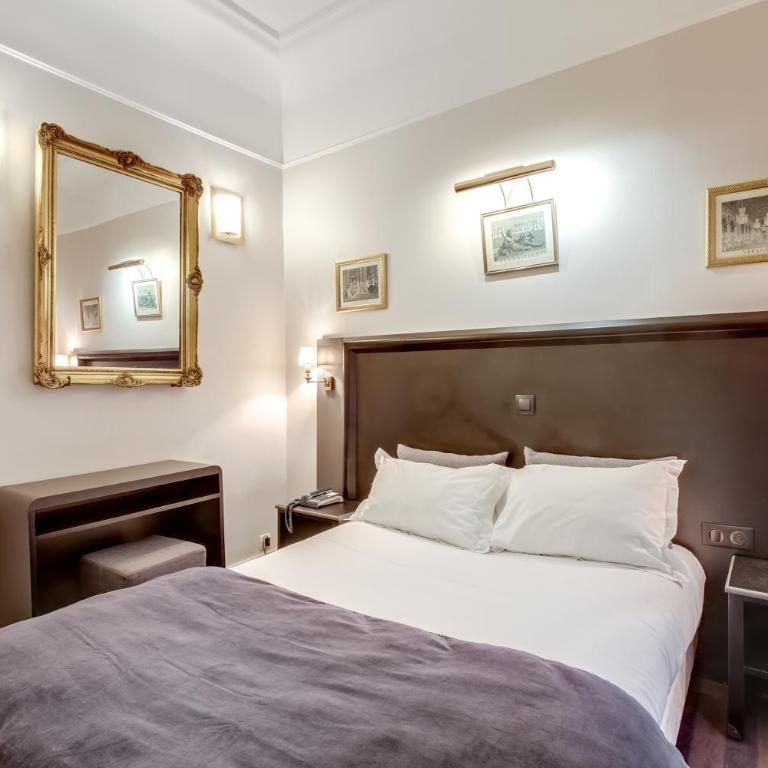 Hotel Opera Maintenon - Chambre Simple avec un Grand Lit - 5