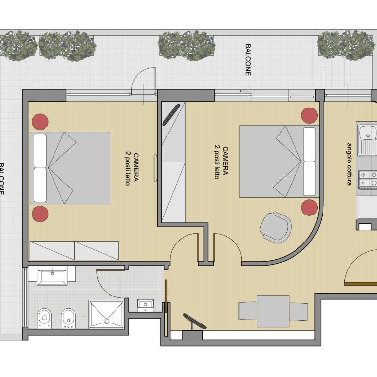 La Casetta del Vaticano - Two-Bedroom House - 21