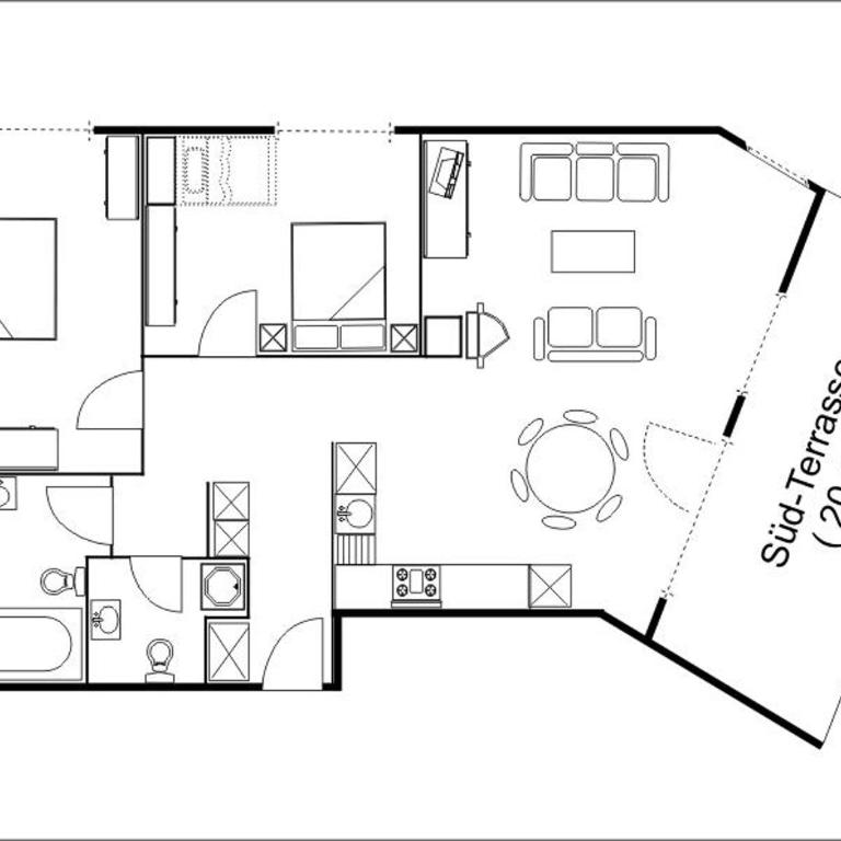 Trü-Sura Nr. 4 - Apartment mit Blick auf die Berge - 11