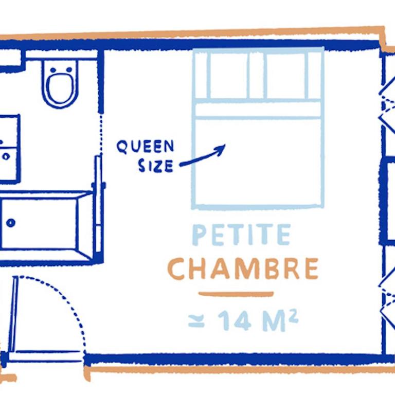 Hôtel La Nouvelle République & Hammam - Chambre Lit Queen-Size - 7