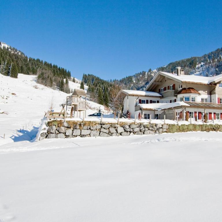Alpenrösle Ferienwohnungen - Berge - Ruhe - Traumaussicht 1-, 2- und 3-Raum-Wohnungen, Panoramasauna - Two-Bedroom Apartment - 16