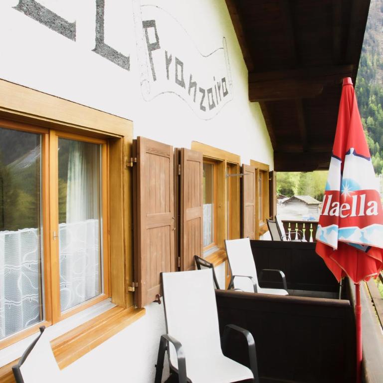 B&B Pranzaira, Strada Cantonale 211, Vicosoprano - Doppelzimmer mit Balkon - 1