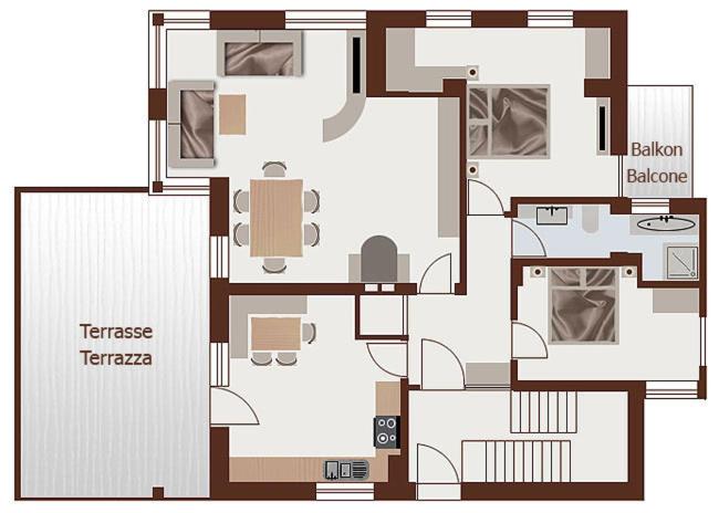 Villa Tanja - Deluxe Two-Bedroom Apartment - 6