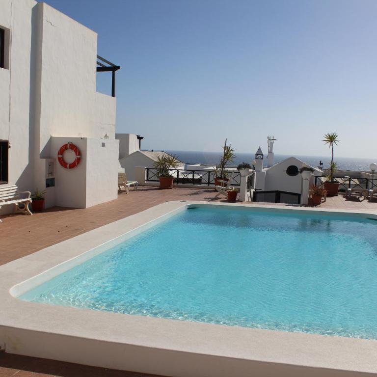Casa Jameos - Apartamento de 2 dormitorios con terraza y vistas al mar - 15