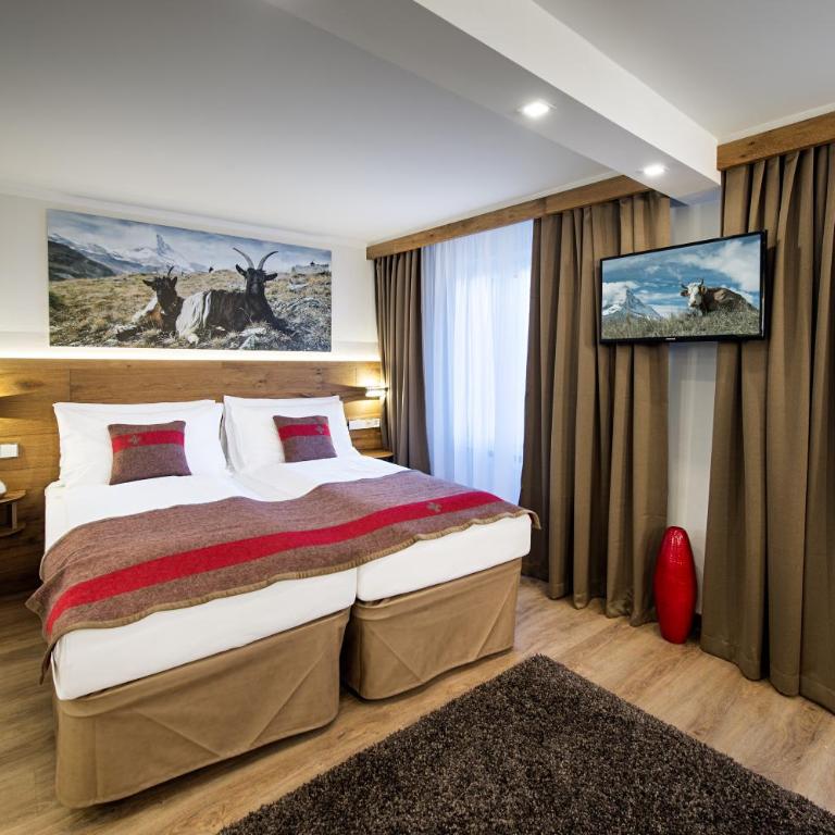 Apartments Butterfly Zermatt - Studio mit 2 Einzelbetten und Kochnische - 6