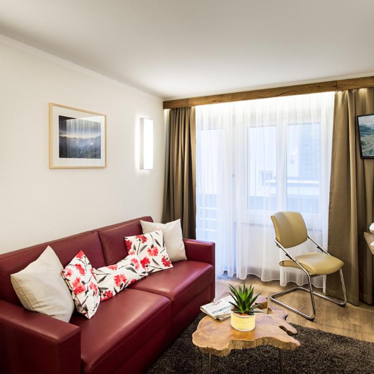 Apartments Butterfly Zermatt - Apartment mit 1 Schlafzimmer und Balkon - 8