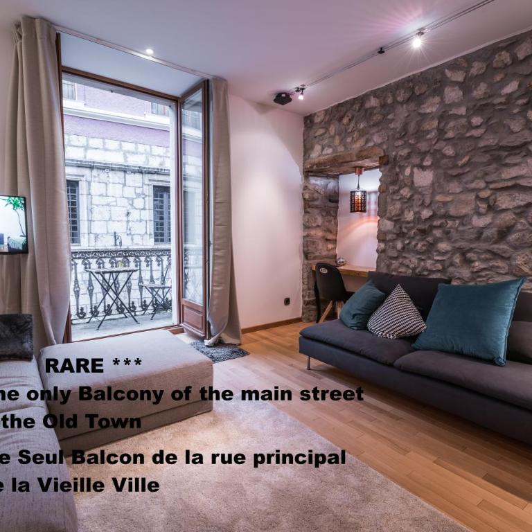Le Balcon de la Vieille Ville Annecy - Deluxe Apartment with Balcony - 5