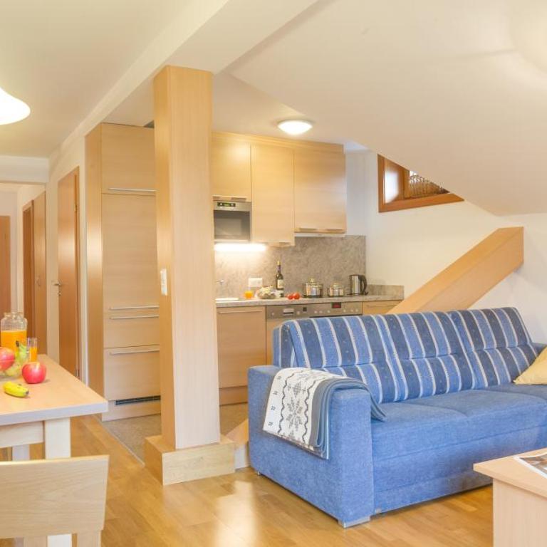 Draxl-Hof Ferienwohnungen - Apartment mit 1 Schlafzimmer und Balkon - Dachgeschoss - 3