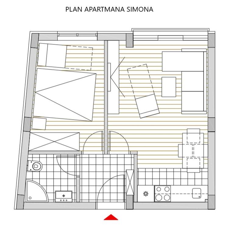 Simona Lux Apartment - Apartman sa 1 Spavaćom Sobom - 33