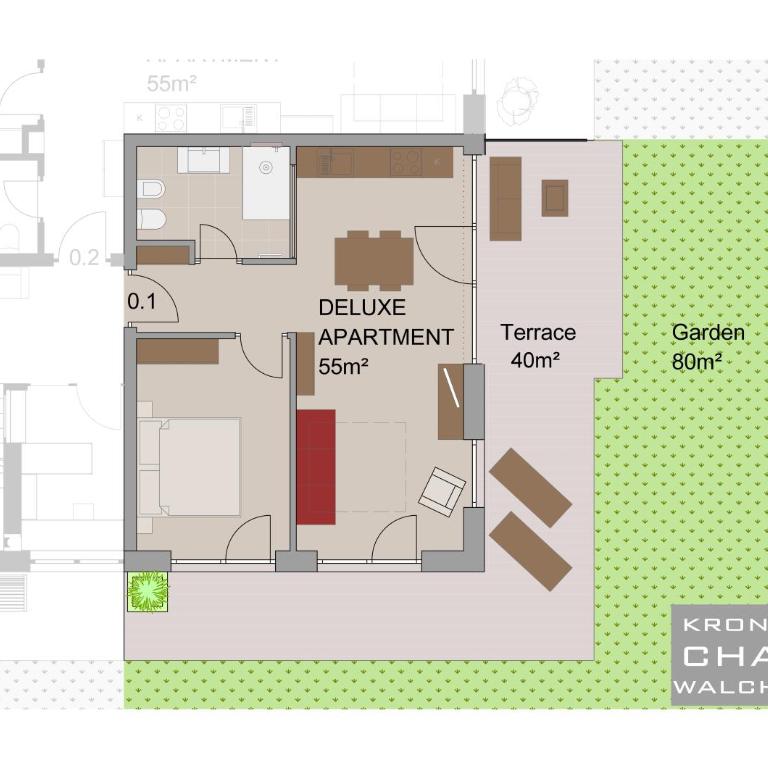 KRONPLATZ CHALET WALCHHORN - Brunico, Dolomites - Appartamento Deluxe - Piano Terra - 2